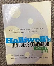 Halliwell's Filmgoer's Companion - 12th edition (1997) w/actor filmographies