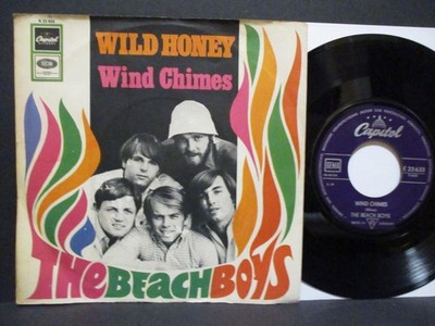 THE BEACH BOYS 7'' :  WILD HONEY / WIND CHIMES = rare 1967