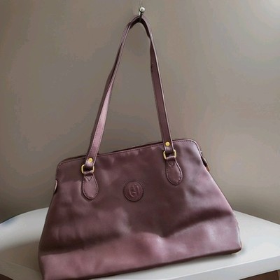 Charles Hubert Burgandy Large Purse Shoulder Bag