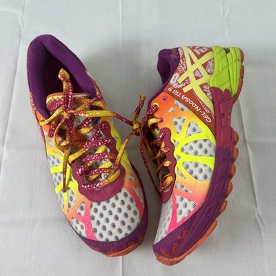 Asics Gel-Noosa Tri 9 Womens Multicolor Running Training Shoes Size 7.5 EUR 39