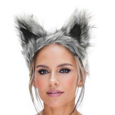 Cats Foxes Faux Furs Ear Headband Animal Ear Hairband for Halloween Cosplay