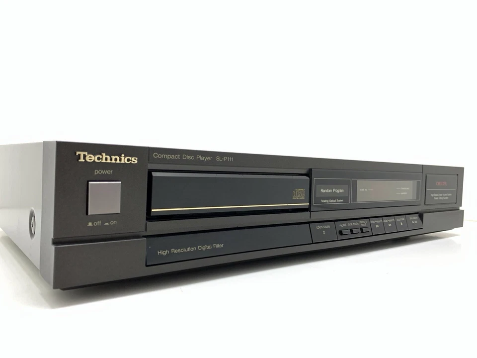 TECHNICS Sl P111 CD Stereo Compact Disc Player Vintage 1987 Working Good Look - Image 4 of 4