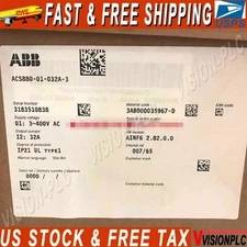 ACS880-01-032A-3 ABB VFD Brand New Shipping DHL/FedEX US Free TAX