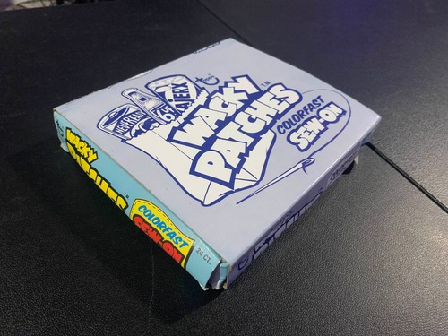 WACKY PACKAGES Display Box 24 Colorfast Sew-On Embroidered Patches 1974 Topps - Bild 9 von 9