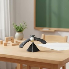 Self Balancing Bird Toy Decorative Weight Bird Toy Desk Display for Children
