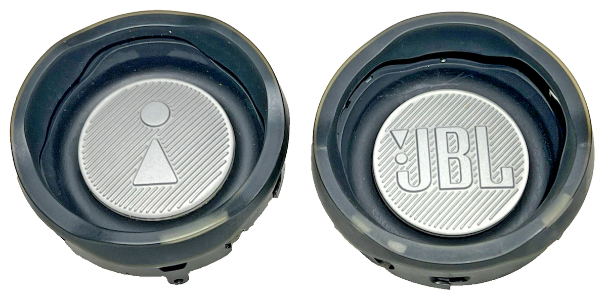 JBL Flip 4 PASSIVE RADIATOR Grey, L+R REPLACEMENT, A pair Music