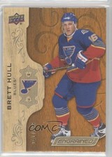 2018-19 Upper Deck Engrained Legends 241/299 Brett Hull #43 HOF b2a