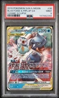 2019 POKEMON SUN & MOON COSMIC ECLIPSE #38 BLASTOISE & PIPLUP GX PSA 9