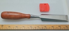 ✨Vintage 1" Wood River Bevel Edge Socket Bench Chisel (INV S207)