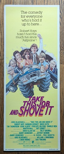 Take This Job & Shove It 14 x 36 Insert Movie Poster 1981 Art Carney Martin Mull - Bild 1 von 3
