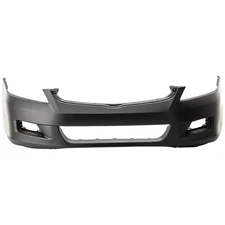 Front Primed Bumper Cover Fits 2006 2007 Honda Accord | Parts Link# HO1000235