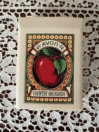 Avon Country Orchards Vintage Food Scale Retro Kitchen Apple Decor Collectible