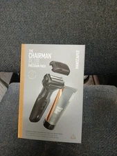 Manscaped The Chairman Plus Essentials Shave Kit Electric Face Shaver Brand New