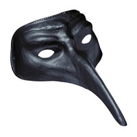 Venezianische Schwarze Pestmaske FüR Karneval Halloween Mottoparty