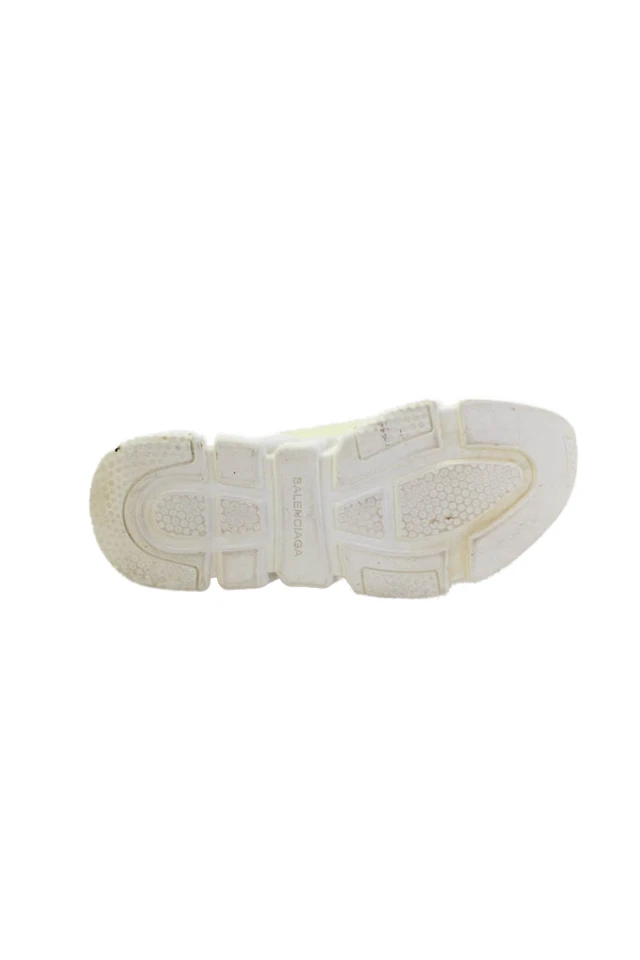 Balenciaga Womens Crochet Speed Trainer Sock Sneakers Butter Yellow Size EUR 39 - Image 4 of 4