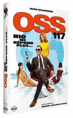 OSS 117 - Lost in Rio NEW PAL Arthouse DVD Michel Hazanavicius Jean Dujardin