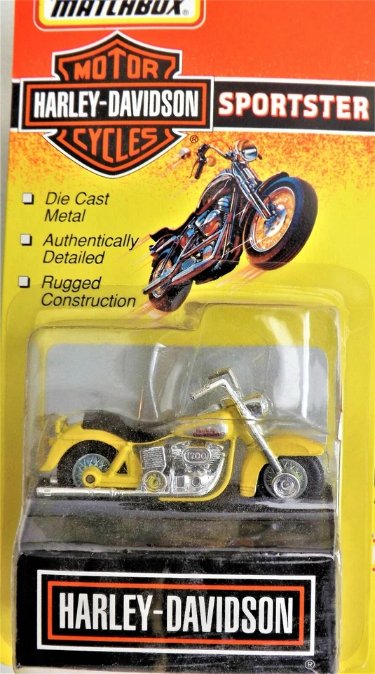 3 HARLEY DAVIDSON ~SPORTSTER CHOPPER ELECTRAGLIDE * Caixa de fósforos em perfeito estado - Imagem 2 de 4