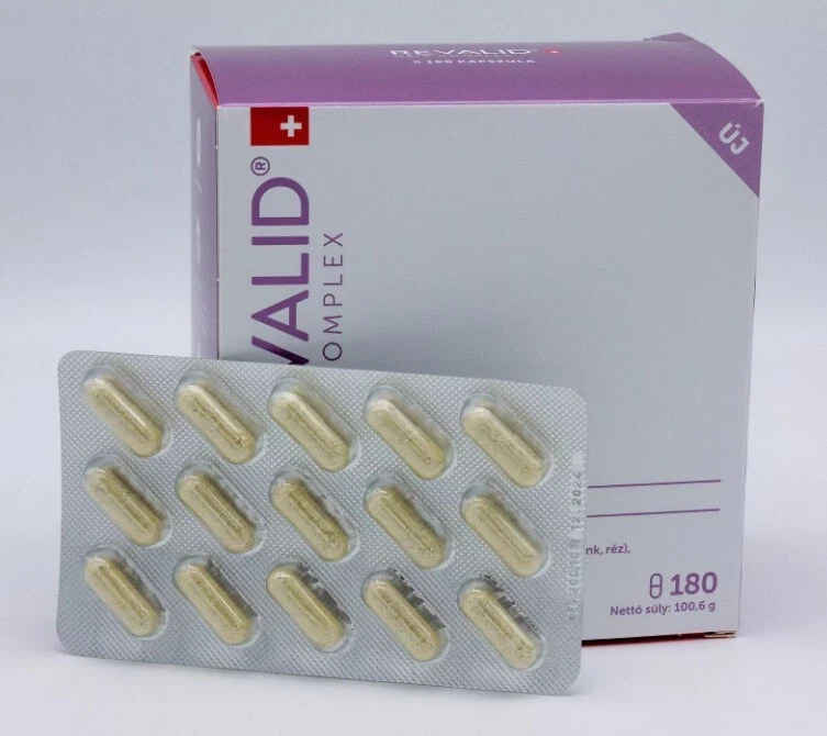 Revalid Haarkomplex - reduziert Haarausfall und verbessert das Nagelwachstum - 180 ca. - LANGE EXP. - Bild 2 von 4