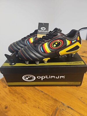 Optimum Rugbyschuhe SHOKKA UK Größe 7 Mehrfarbig Neu Mit Karton