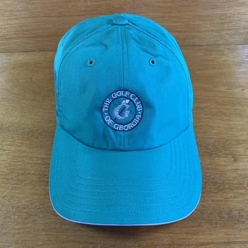 American Needle Golf Club of Georgia Hat Cap One Size Adjustable Green H23