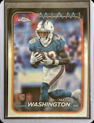 Malik Washington - Rookie - 2024 Topps Chrome Football #254
