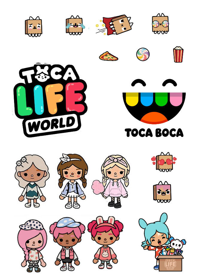 Toca Life Sticker Collection (Toca Boca) by Golden Books