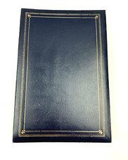 Pioneer Vintage Navy Blue Photo Album Holds 200 3.5" x 5.25"  4x6 Photos