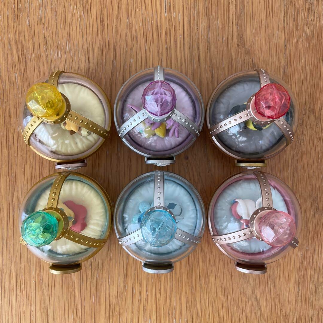 Pokemon Eevee Friends Dreaming Case 2 Complete set of 6 Sylveon