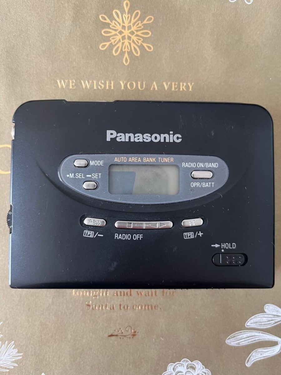 Panasonic カセットプレーヤー 80年代のカセットを80年代のプレーヤーで聴く！時代はアナログだ