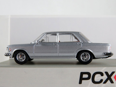 PCX87 870637 Fiat 130 Limousine (1969-1977) in silbermetallic  1:87/H0 NEU/OVP