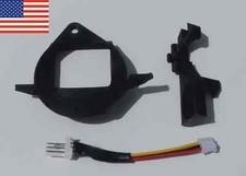 Dreamcast Noctua Fan 3D Print Mod with Latch  Cable Adapter colors available 