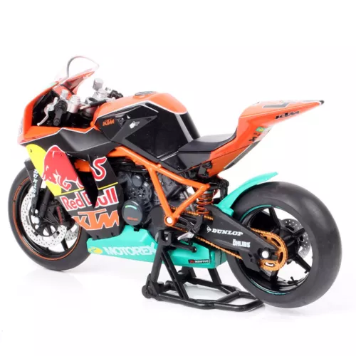 Modellino moto pressofuso 1:12 Automaxx KTM RC8R 1190 2011 #45 Martin Bauer - Foto 7 di 14
