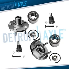 Front Wheel Hub Bearings Lower Ball Joints for 2001-2011 Escape Tribute Mariner