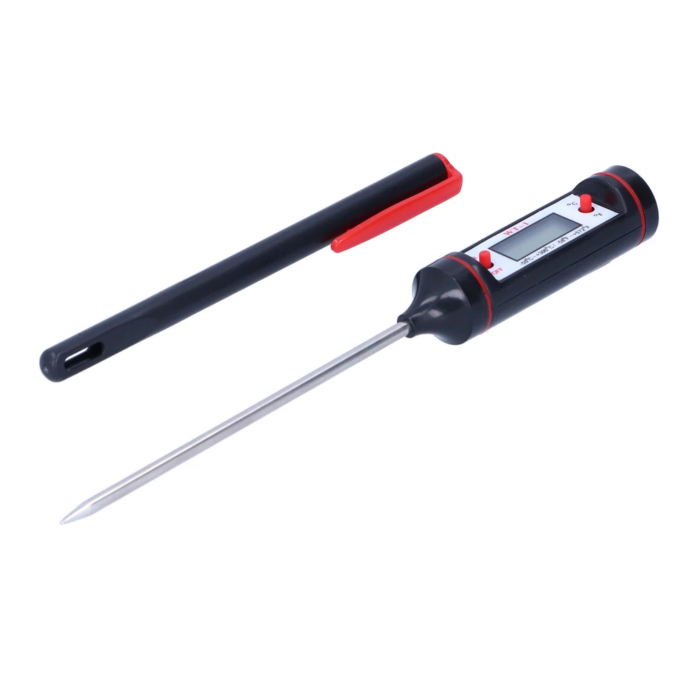 Meat Thermometer Digital Food Probe Cooking 50℃~+300℃ Temperature Meter