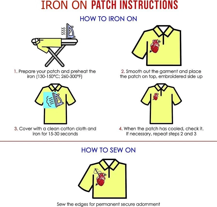 Pink Star Embroidered Iron On Patch - Image 2 of 2