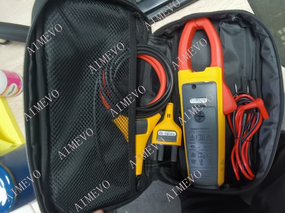 FLUKE 376 True RMS AC/DC Clamp Meter with Iflex Cable, Leads and case ...