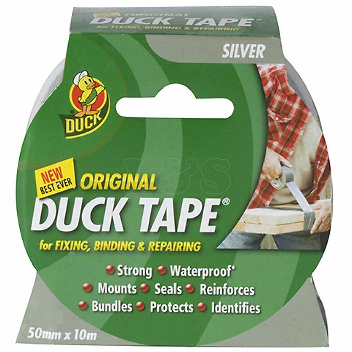 Duck Tape Original 50mm x 10m Silver by Shurtape - 211110