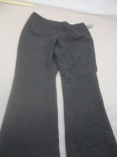 NWT Covington Essentials Size 14S Womens Stretch Pull On Flare Dress Pants 132
