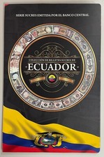 Colección de facturas ecuatorianas NUEVAS - sin circular (Sucres)