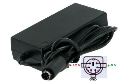 Power Supply Netzteil 12V / 2A und 5V / 2A SPP34 6 PIN Din Stecker  #15161