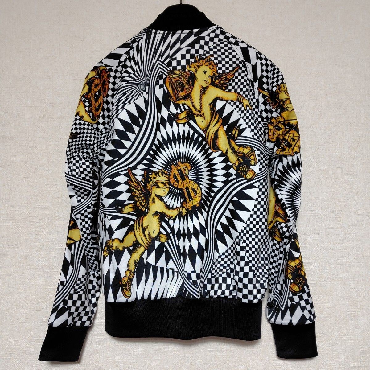 adidas × JEREMY SCOTT ゴールド刺繍トラックジャケットXS adidas by JEREMY SCOTT Angel Track Jacket Jersey Size O | eBay