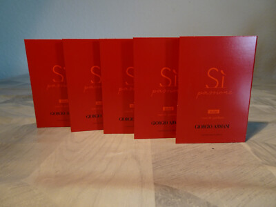 Giorgio Armani Si Passione Eclat 5x1,2ml EDP, Ideal für unterwegs