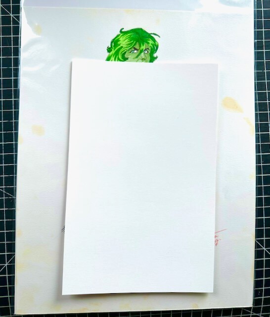 Signed Original Andy Price Naughty SHE-HULK Marker Commission 11X14 Comic Art