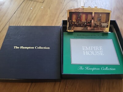 Hampton Collection Ornament Empire House Doll Houses Of The World Xmas