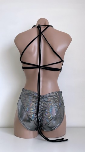 Schminke ⚜️ Hologram Goddess one piece suit bodysuit polewear pole dance leotard - Bild 19 von 20