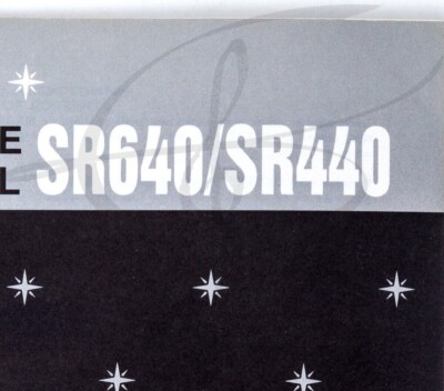 Sr640 Vintage Marantz Service Manual | Model SR640/SR440 | Stereophonic ...
