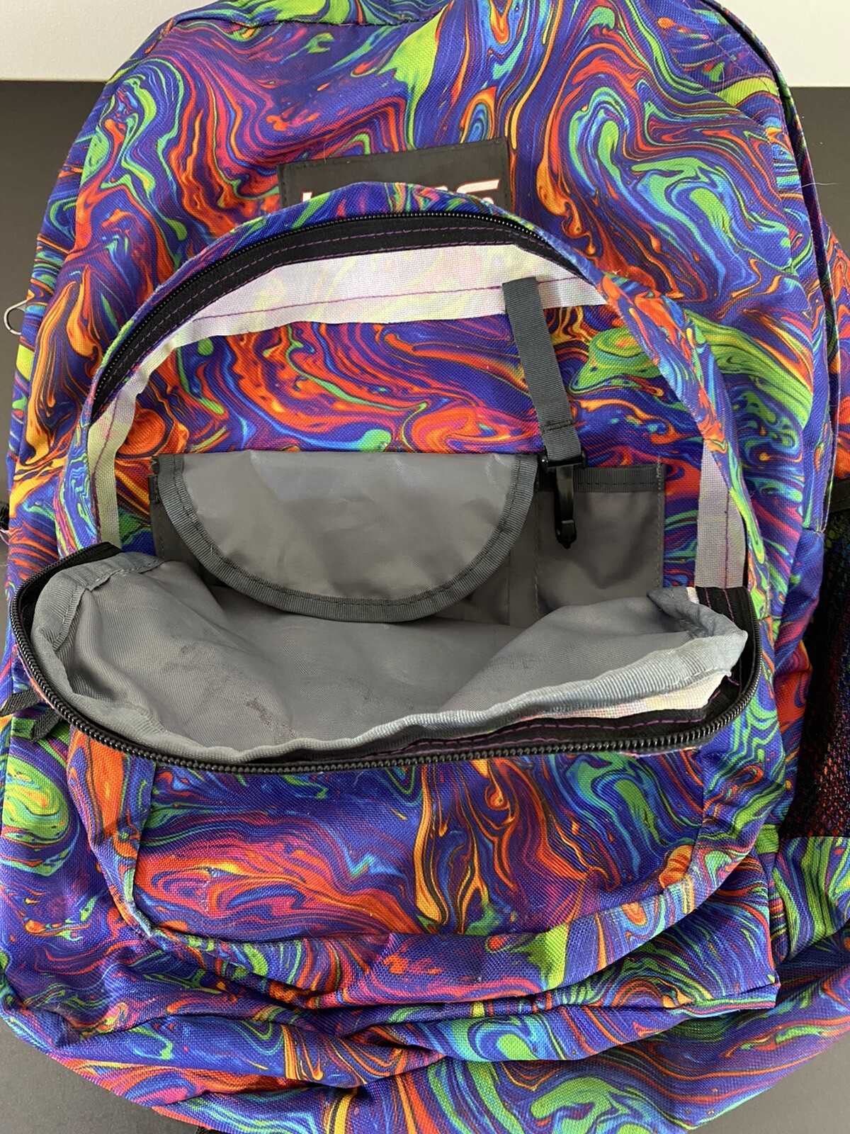 Jan sport Student backpack, Multi Colored, Preown… - image 8