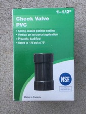 NEW Pro Plumber 28915 Plumbing 1-1/2 Check Va...