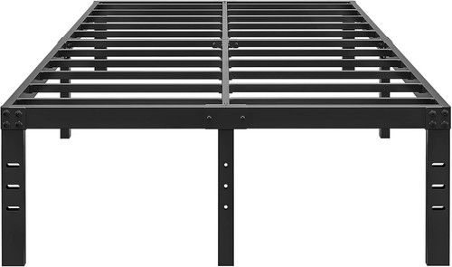 16 Inch Full Size Bed Frame - No Box Spring Needed with Cleance Storage