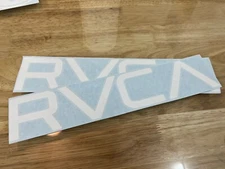 RVCA Vinyl Sticker Decal / car truck window fridge mancave gift surf board shirt